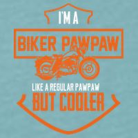 Pawpaw From Grand Biker Pawpaw Father'S Day Sueded Cloud Jersey T-Shirt