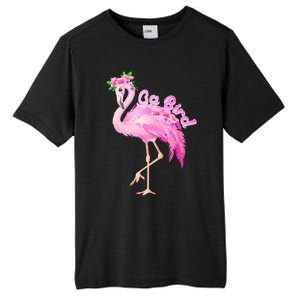 Pink Flamingo Gg Bird Christmas Gift Matching Family Gift Tall Fusion ChromaSoft Performance T-Shirt