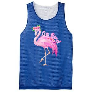 Pink Flamingo Gg Bird Christmas Gift Matching Family Gift Mesh Reversible Basketball Jersey Tank