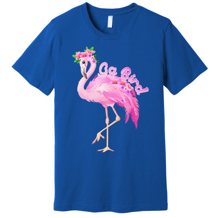 Pink Flamingo Gg Bird Christmas Gift Matching Family Gift Premium T-Shirt