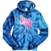 Pink Flamingo Gg Bird Christmas Gift Matching Family Gift Tie Dye Hoodie