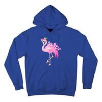 Pink Flamingo Gg Bird Christmas Gift Matching Family Gift Tall Hoodie