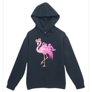 Pink Flamingo Gg Bird Christmas Gift Matching Family Gift Urban Pullover Hoodie