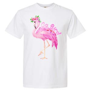 Pink Flamingo Gg Bird Christmas Gift Matching Family Gift Garment-Dyed Heavyweight T-Shirt