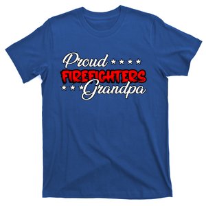 Proud Firefighters Grandpa Great Gift T-Shirt