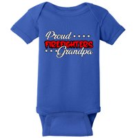 Proud Firefighters Grandpa Great Gift Baby Bodysuit