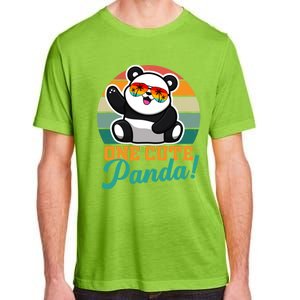 Panda Funny Gift National Panda Day Meaningful Gift Adult ChromaSoft Performance T-Shirt