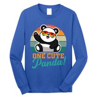 Panda Funny Gift National Panda Day Meaningful Gift Long Sleeve Shirt