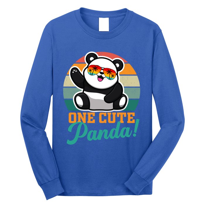 Panda Funny Gift National Panda Day Meaningful Gift Long Sleeve Shirt