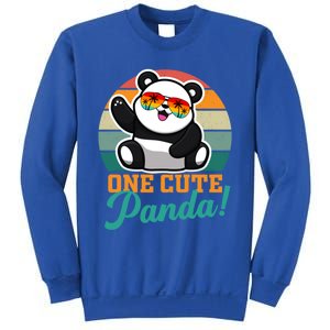 Panda Funny Gift National Panda Day Meaningful Gift Sweatshirt