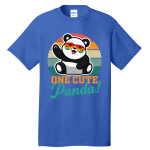 Panda Funny Gift National Panda Day Meaningful Gift Tall T-Shirt