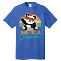 Panda Funny Gift National Panda Day Meaningful Gift Tall T-Shirt