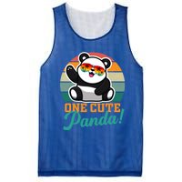 Panda Funny Gift National Panda Day Meaningful Gift Mesh Reversible Basketball Jersey Tank