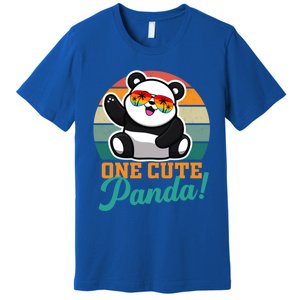 Panda Funny Gift National Panda Day Meaningful Gift Premium T-Shirt