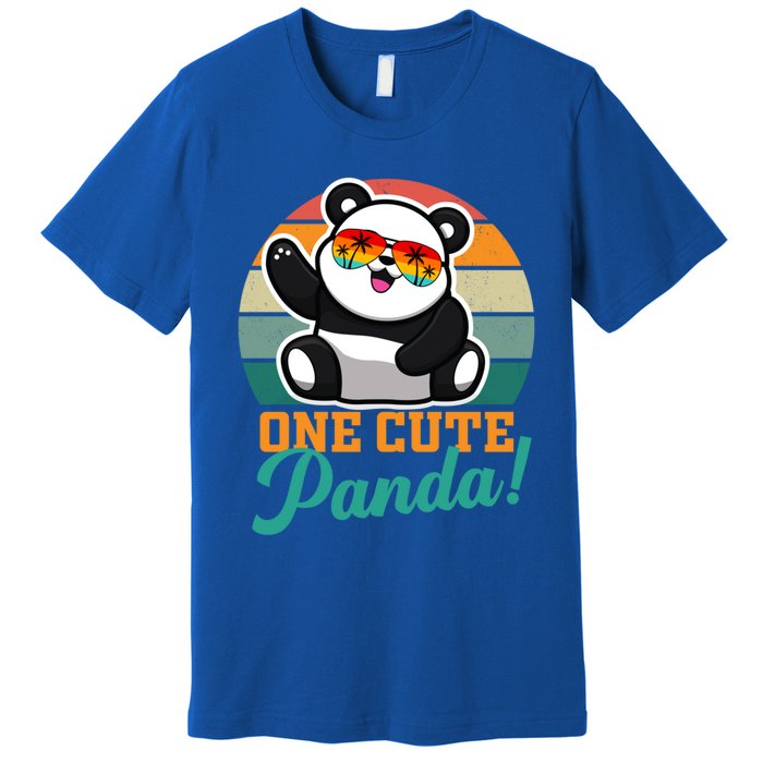 Panda Funny Gift National Panda Day Meaningful Gift Premium T-Shirt