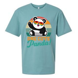 Panda Funny Gift National Panda Day Meaningful Gift Sueded Cloud Jersey T-Shirt