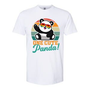 Panda Funny Gift National Panda Day Meaningful Gift Softstyle CVC T-Shirt