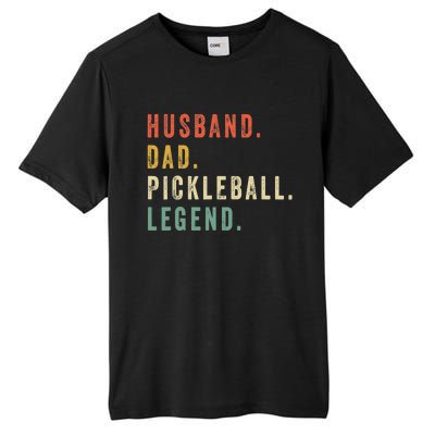 Pickleball Funny Husband Dad Legend Vintage Father's Day Tall Fusion ChromaSoft Performance T-Shirt