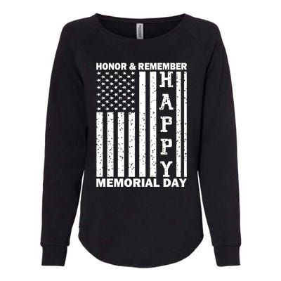 Patriotic Family Honor And Remember Memorial Day Usa Flag Gift Womens California Wash Sweatshirt