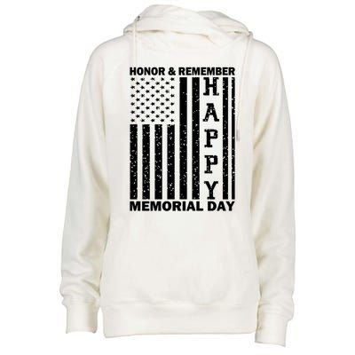 Patriotic Family Honor And Remember Memorial Day Usa Flag Gift Womens Funnel Neck Pullover Hood