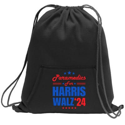 Paramedics For Harris Walz 2024 Presidential Election Kamala Sweatshirt Cinch Pack Bag