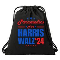 Paramedics For Harris Walz 2024 Presidential Election Kamala Drawstring Bag