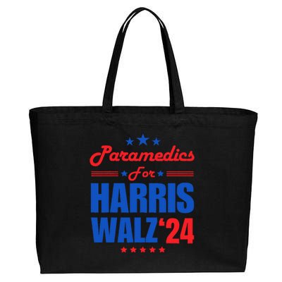 Paramedics For Harris Walz 2024 Presidential Election Kamala Cotton Canvas Jumbo Tote