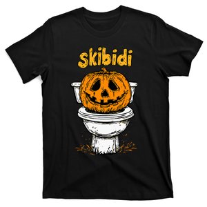 Pumpkin Funny Halloween Toilet Fun Crazy Slang T-Shirt