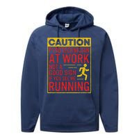 Pyrotechnician Funny Humorous Pyro Technician Performance Fleece Hoodie