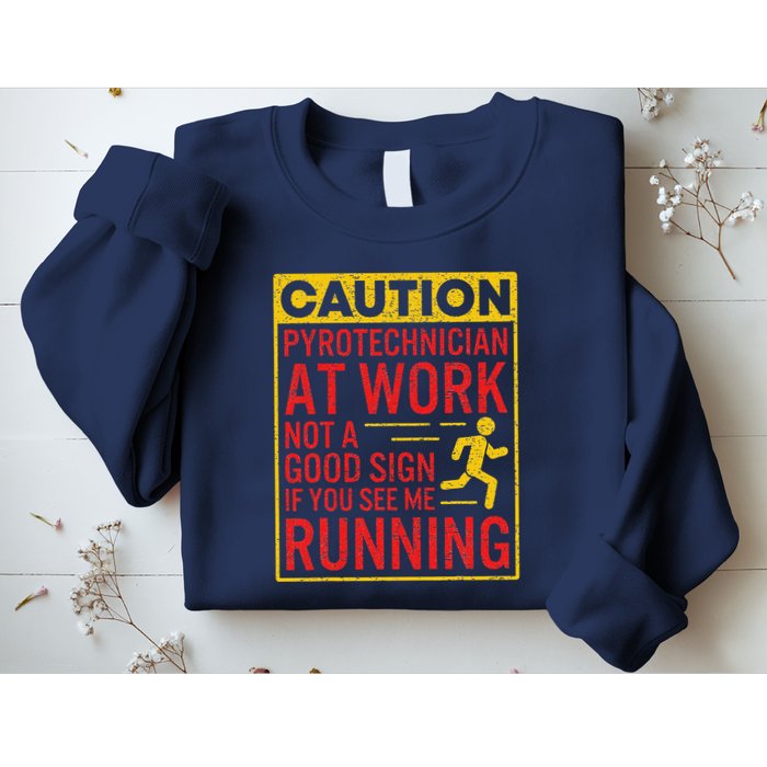 Pyrotechnician Funny Humorous Pyro Technician Sweatshirt