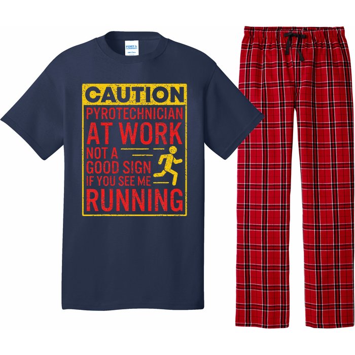 Pyrotechnician Funny Humorous Pyro Technician Pajama Set