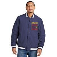 Pyrotechnician Funny Humorous Pyro Technician Insulated Varsity Jacket