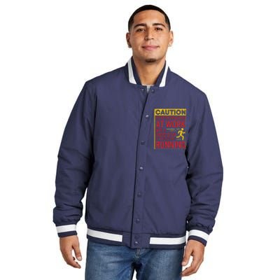 Pyrotechnician Funny Humorous Pyro Technician Insulated Varsity Jacket