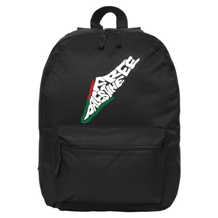 Palestine Flag Human Rights Palestine Freedom Palestine Flag 16 in Basic Backpack