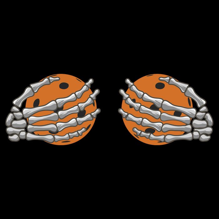 Pickleball Funny Halloween Impact Tech Backpack