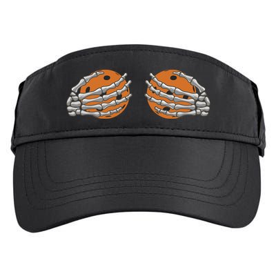 Pickleball Funny Halloween Adult Drive Performance Visor
