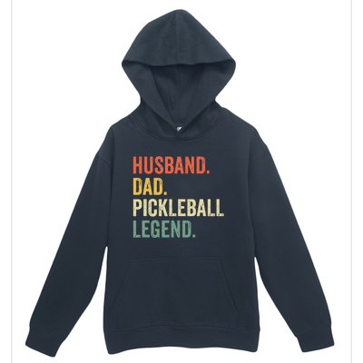 Pickleball Funny Husband Dad Legend Vintage Fathers Day Urban Pullover Hoodie