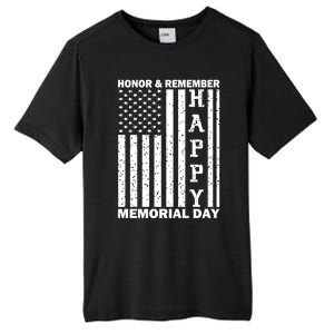 Patriotic Family Honor And Remember Memorial Day Usa Flag Gift Tall Fusion ChromaSoft Performance T-Shirt