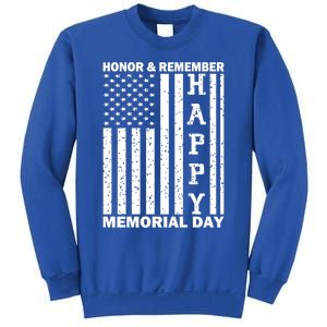 Patriotic Family Honor And Remember Memorial Day Usa Flag Gift Sweatshirt