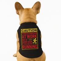 Pyrotechnician Funny Humorous Pyro Technician Doggie Tank