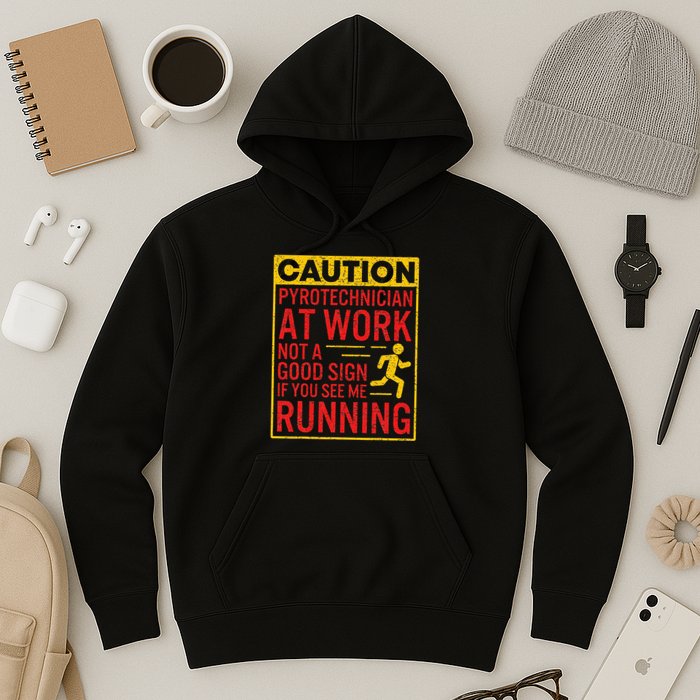 Pyrotechnician Funny Humorous Pyro Technician Hoodie