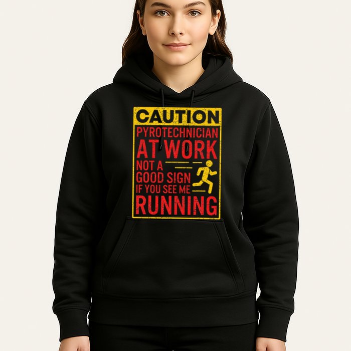 Pyrotechnician Funny Humorous Pyro Technician Hoodie