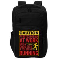 Pyrotechnician Funny Humorous Pyro Technician Impact Tech Backpack