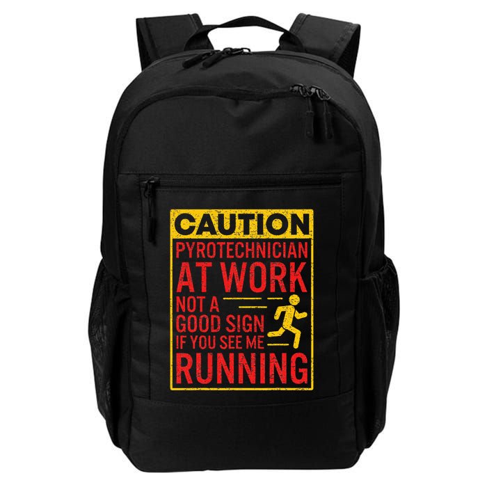 Pyrotechnician Funny Humorous Pyro Technician Backpack