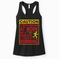 Pyrotechnician Funny Humorous Pyro Technician Womens Tank Top