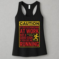 Pyrotechnician Funny Humorous Pyro Technician Womens Tank Top