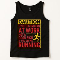 Pyrotechnician Funny Humorous Pyro Technician Tank Top