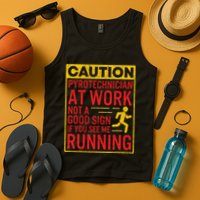 Pyrotechnician Funny Humorous Pyro Technician Tank Top