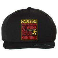 Pyrotechnician Funny Humorous Pyro Technician Wool Snapback Cap