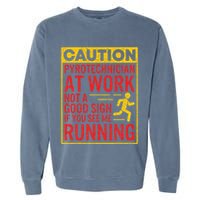 Pyrotechnician Funny Humorous Pyro Technician Garment-Dyed Sweatshirt